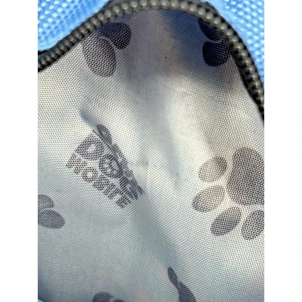 Dog Travel Backpack Organizer Mobile Dog Gear Large Blue Pet Carry Bag